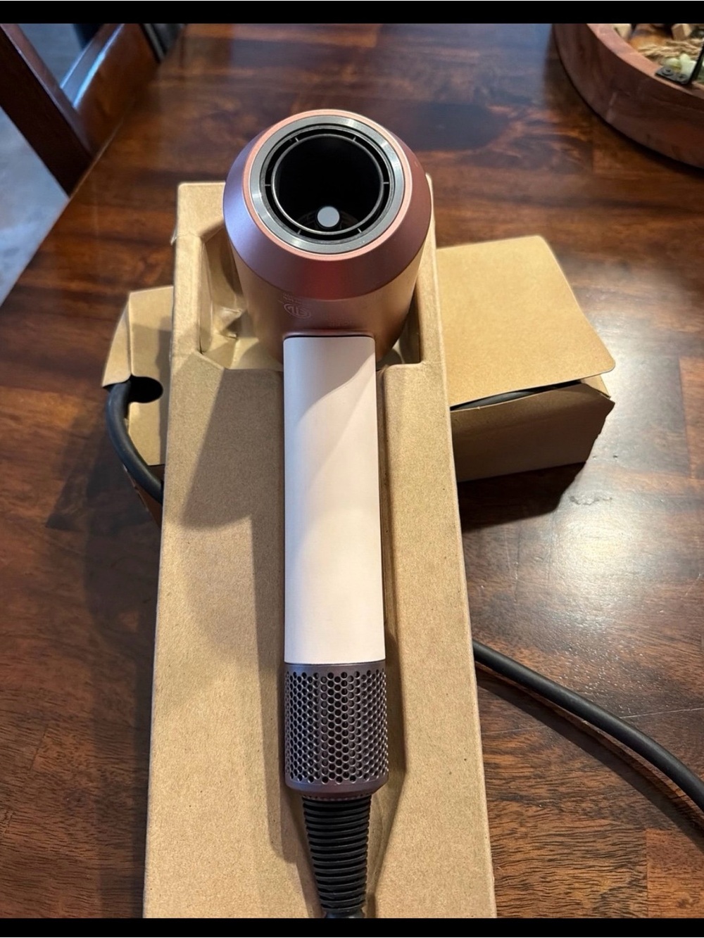 Dyson Supersonic Nural Hair Dryer Blower HD16 Ceramic Pink Rose Gold - Picture 8 of 9
